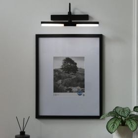 16"x20" Gallery Frame with Wall Mount Light, Matted for 8"x10" Picture