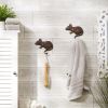 Set of 2 Mouse Wall Hooks - Stylish and Functional Home Decor