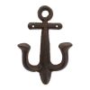 Rustic Anchor Wall Hook for Nautical Decor and Organization
