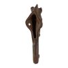 Rustic Horse Wall Hook Set of 3 - Decorative Equestrian Hooks for Home or Stable