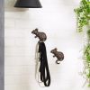 Set of 2 Mouse Wall Hooks - Stylish and Functional Home Decor