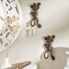 Set of 2 Lizard Wall Hooks for Stylish Organization