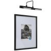 16"x20" Gallery Frame with Wall Mount Light, Matted for 8"x10" Picture